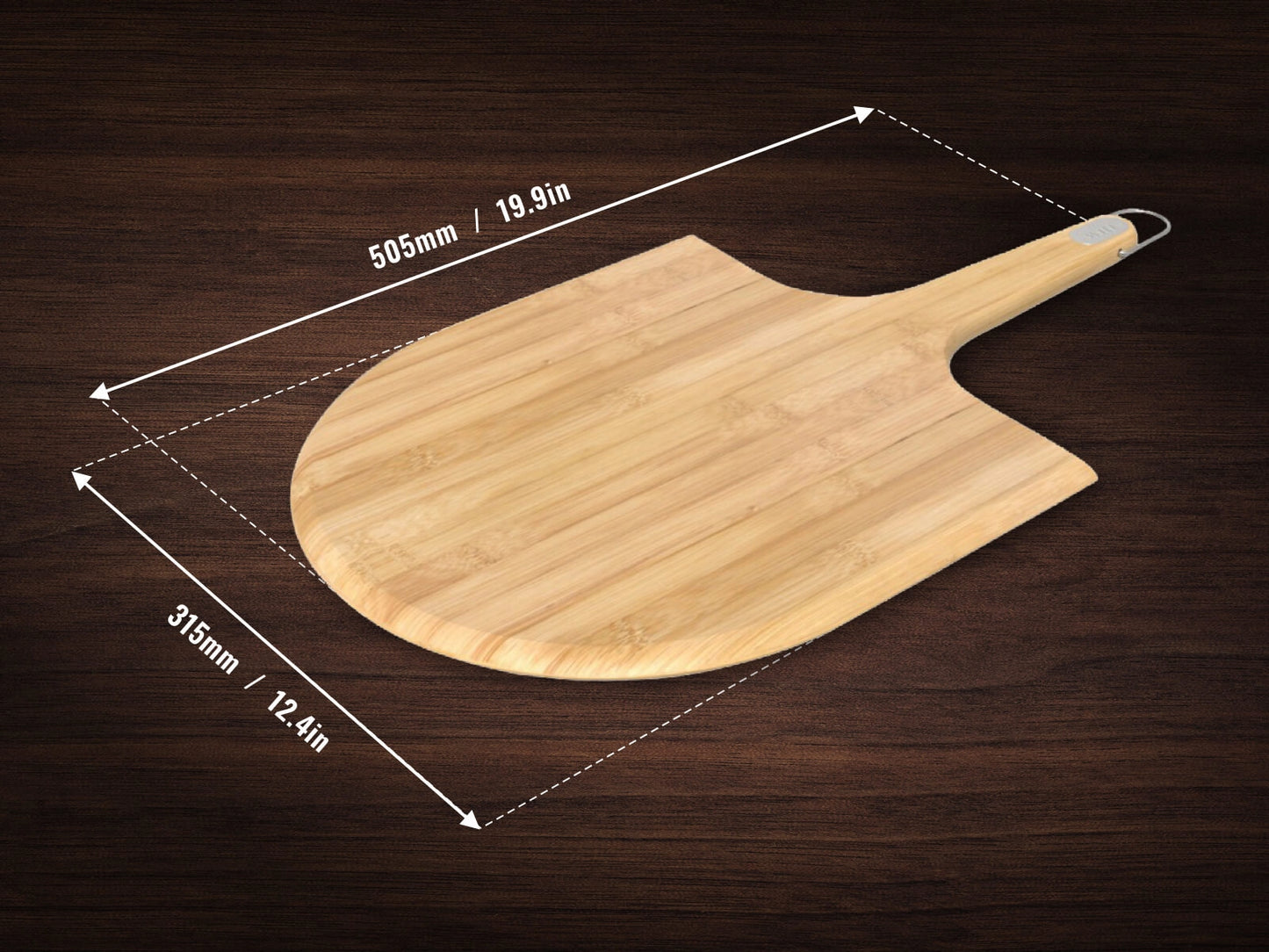 WITT WOOD PIZZA PEEL 12"/30CM