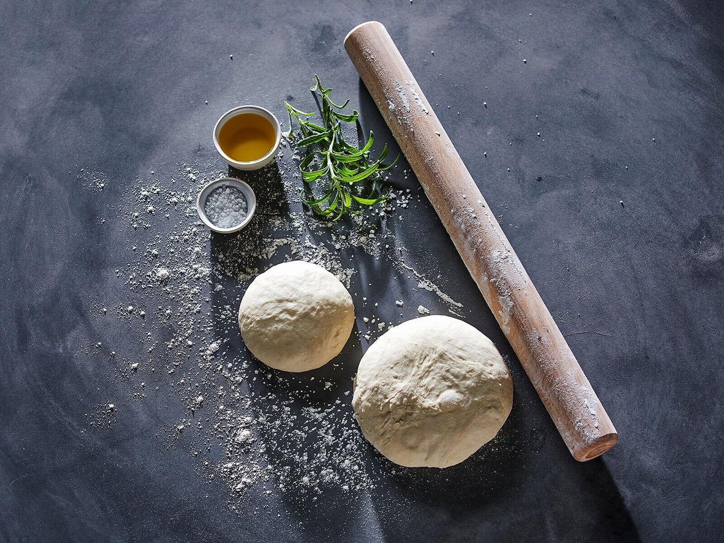 WITT WOOD PIZZA ROLLER PIN