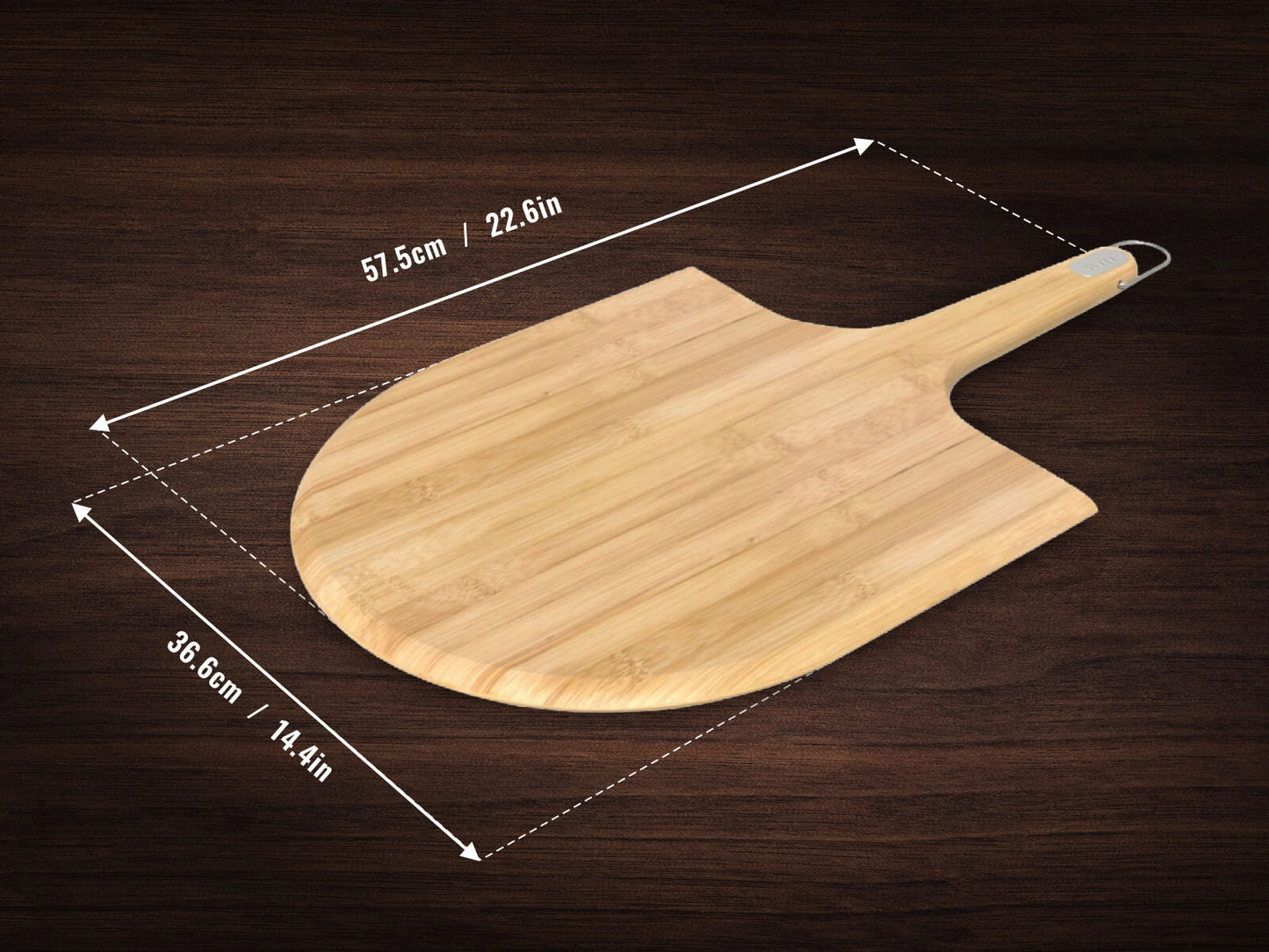 WITT WOOD PIZZA PEEL 14"/36CM
